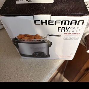Chefman FryGuy Deep Fryer in Silver